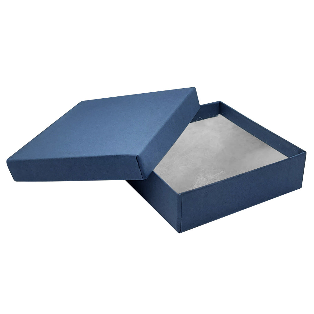 Premium Navy Blue Cotton Filled Box #33