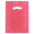 Hot Pink Gloss Die Cut Handle Bag 9" x 12" 1000pcs