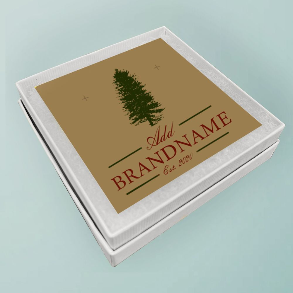 Kraft Earring Card 3" x 3"