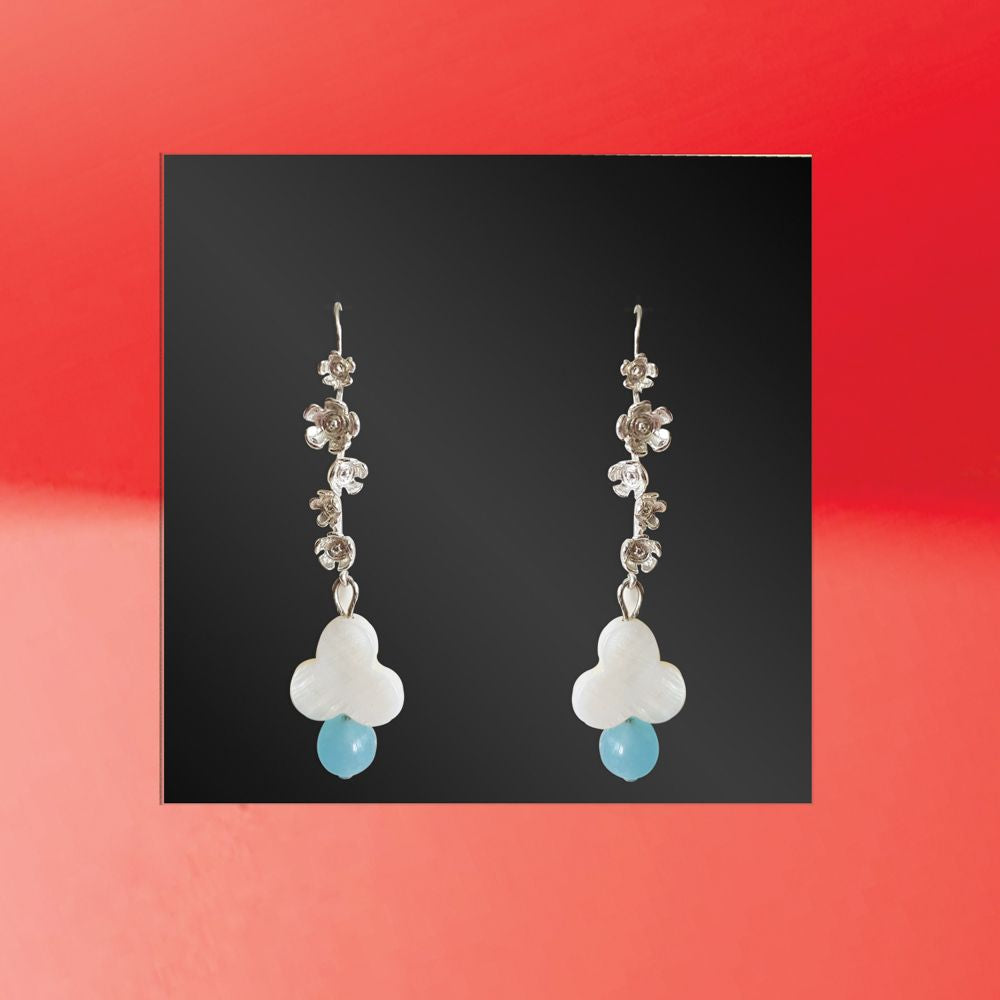 Matte Black Earring Card 3" x 3"