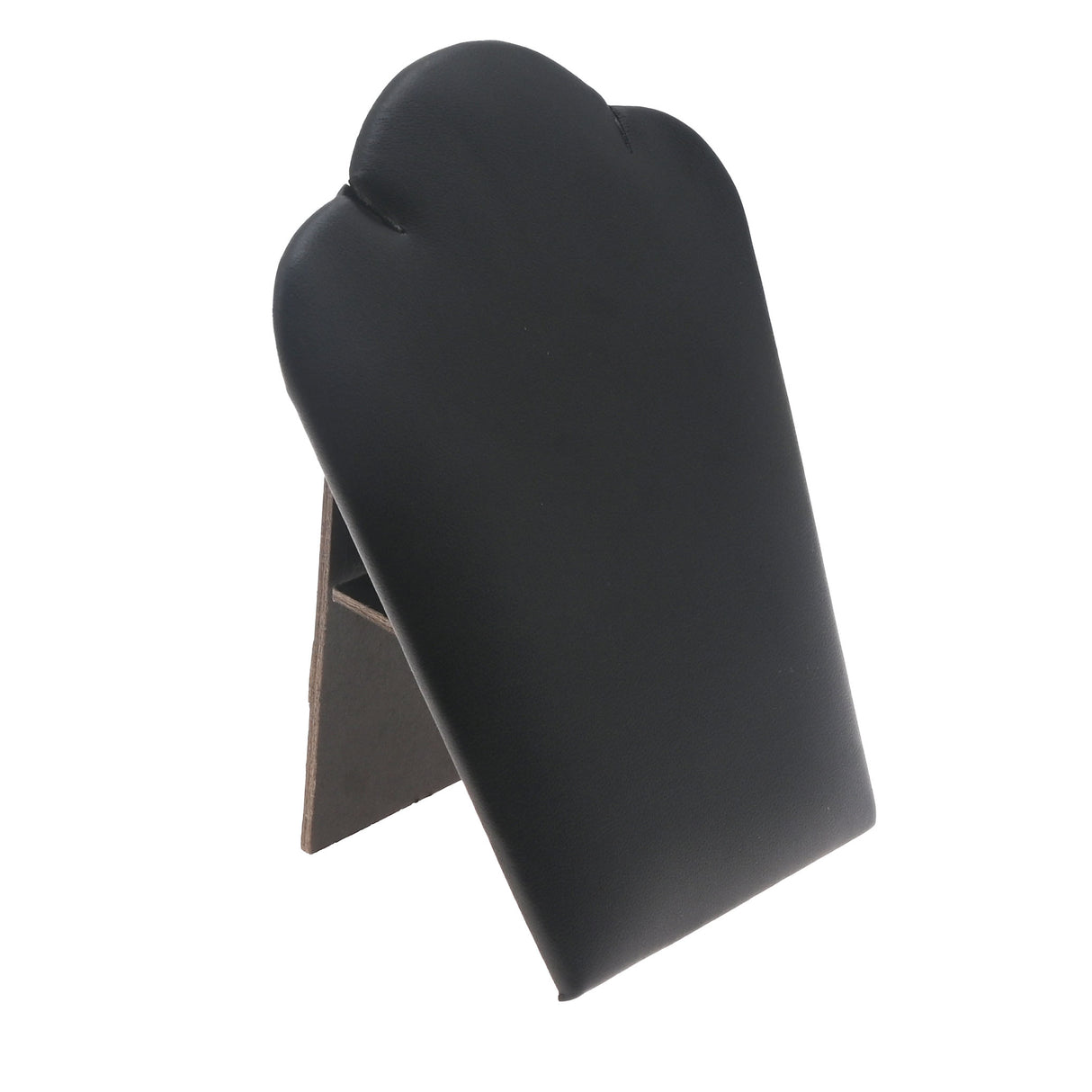 Black Leatherette Necklace Easel - Small 5.25 Inch Display