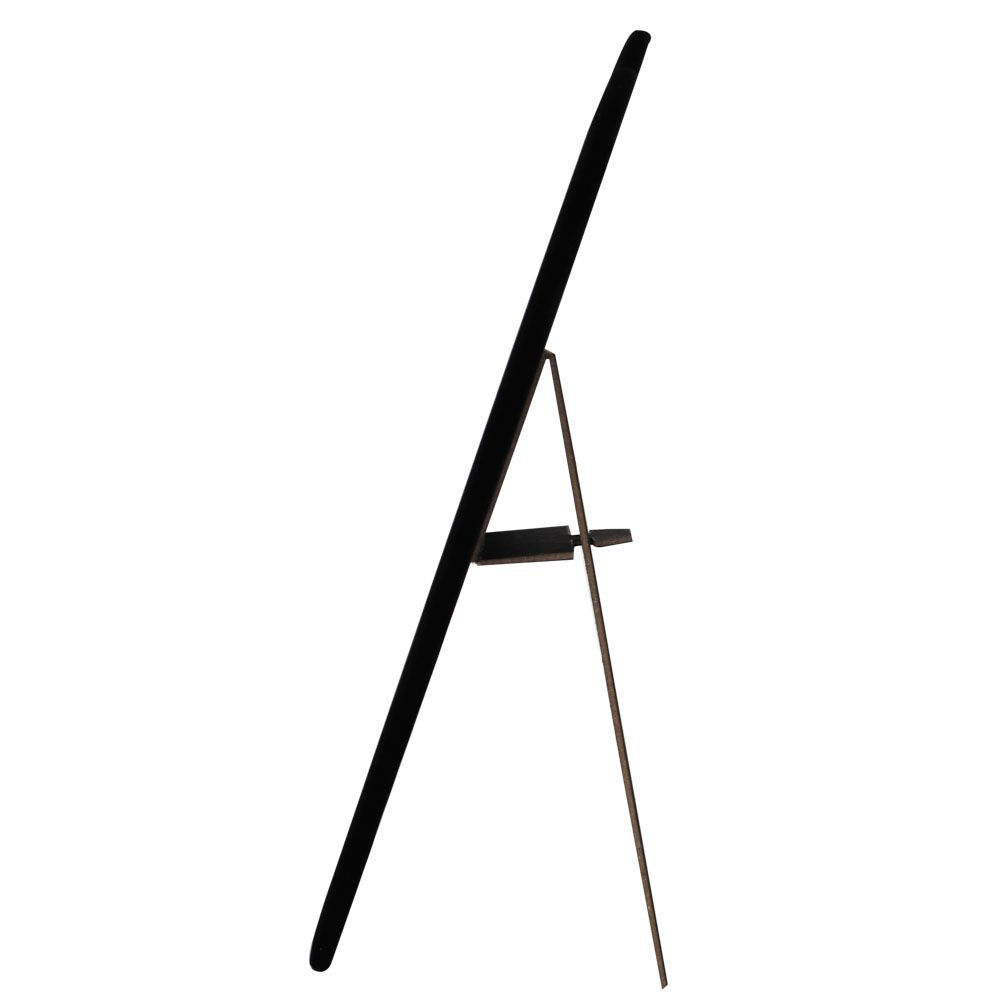 Black Velvet Jewelry Necklace Display Easel, 10-7/8" Tall