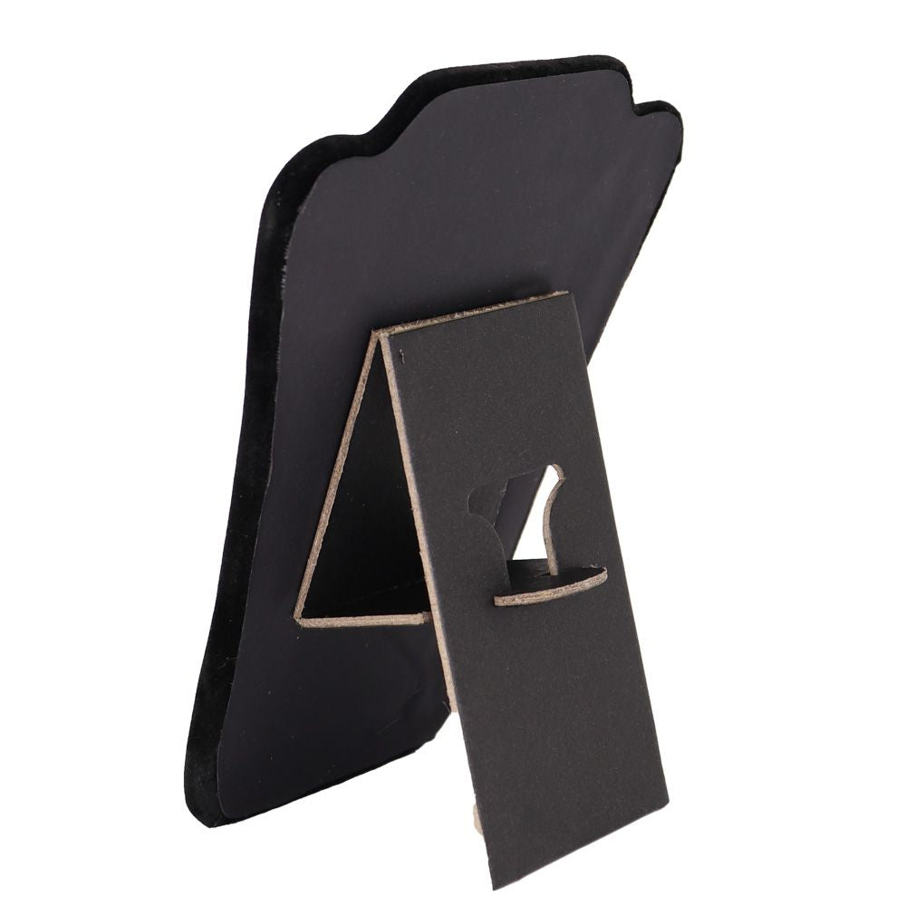 Black Velvet Padded Jewelry Necklace / Pendant Display Easel