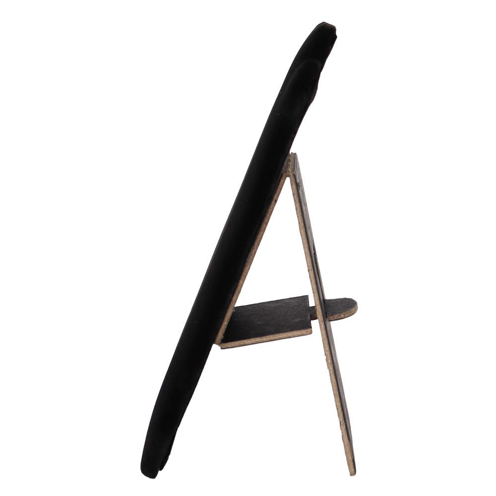 Black Velvet Padded Jewelry Necklace / Pendant Display Easel