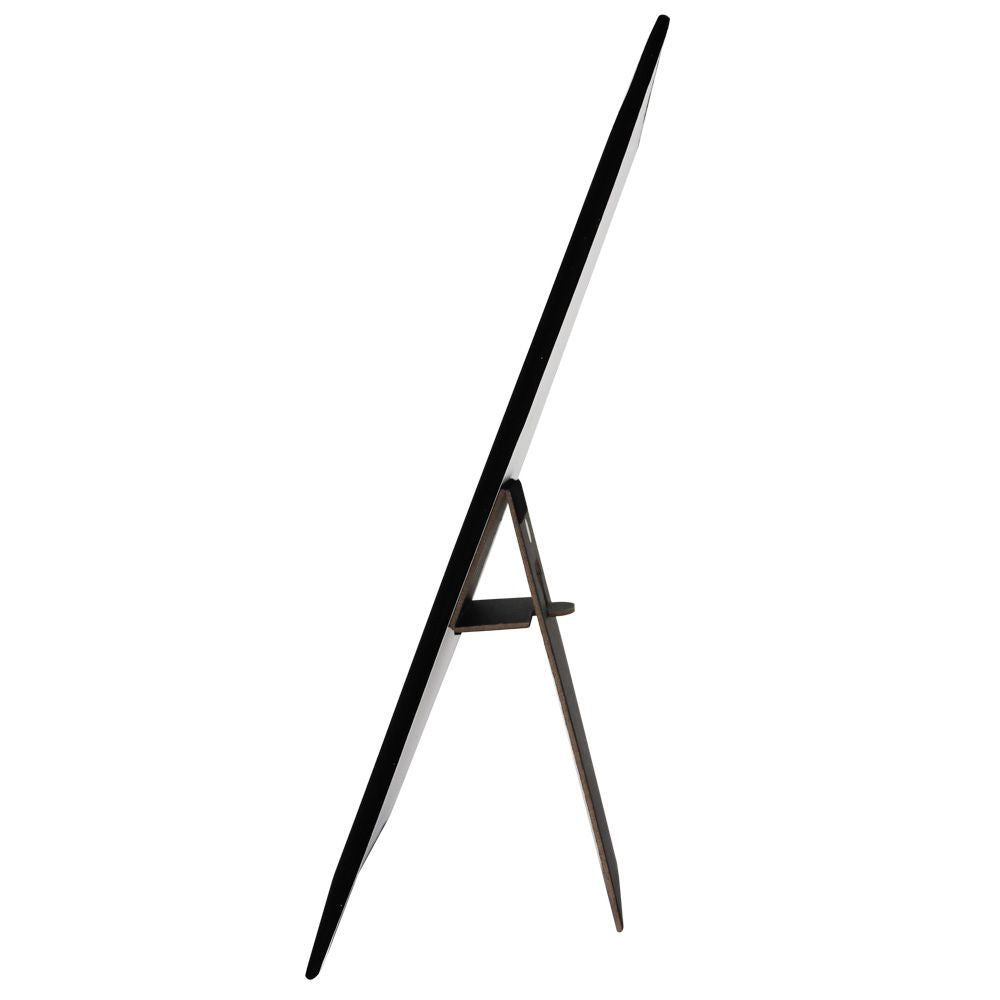 Black Velvet 7 Hook Jewelry Chain Display Board, 14" Tall