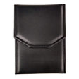 Black Leatherette Jewelry Necklace Presentation Folder