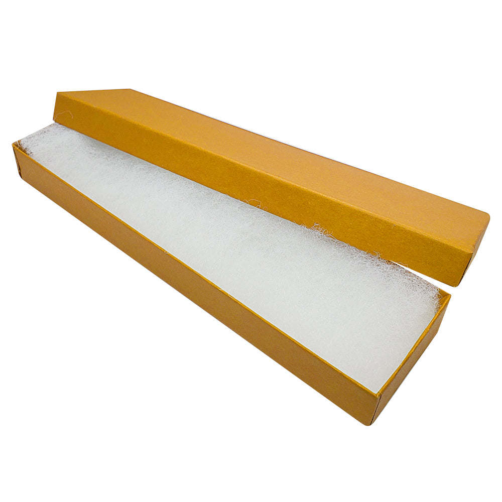 Premium Orange Cotton Filled Jewelry Bracelet / Watch Gift Boxes #82