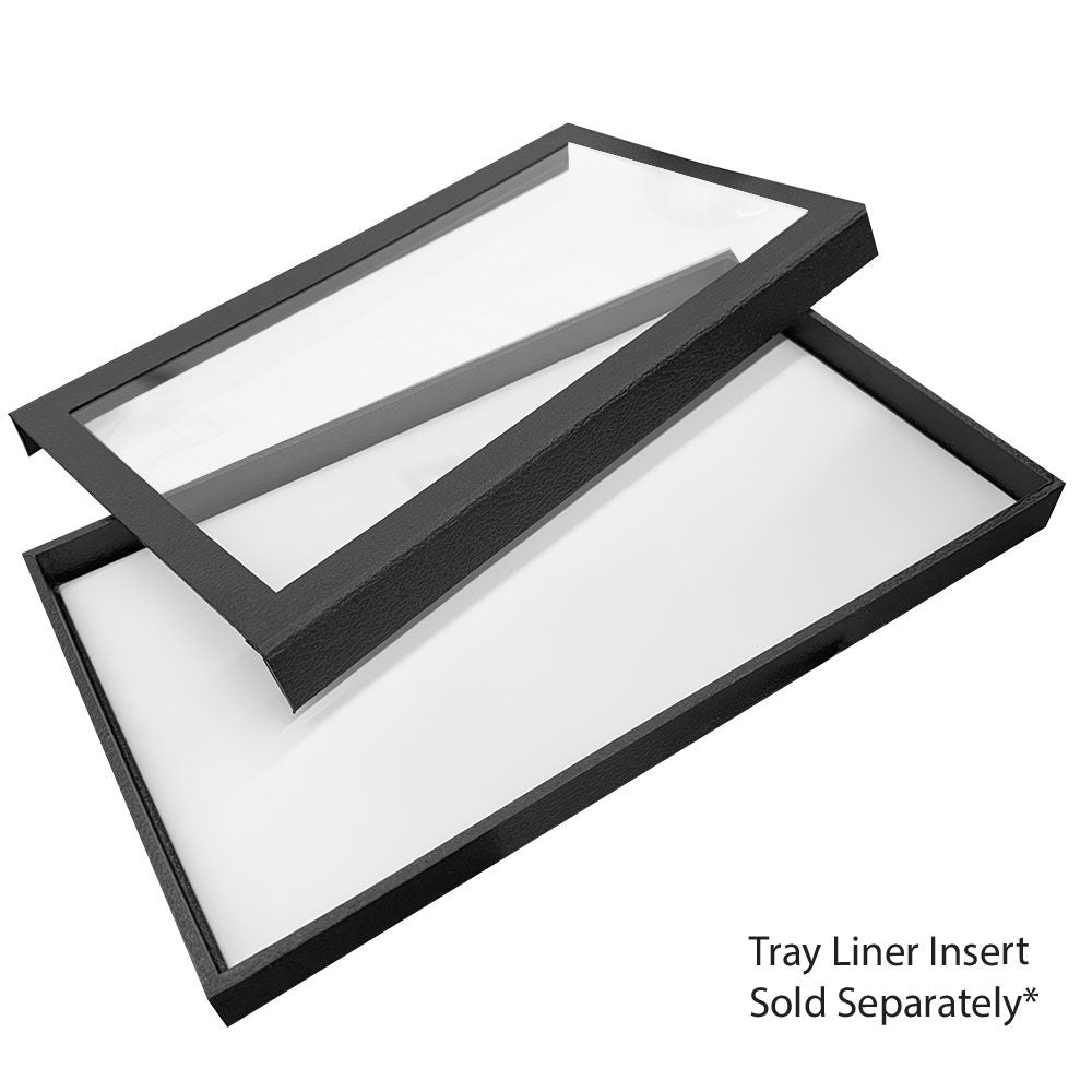 Jewelry Tray W/Clear View Lid 1"