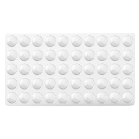 Full Size White Foam 50 Acrylic Jar Gemstone Tray Liner - Jars Diameter 1-1/8"