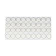 Full Size White Foam 36 Acrylic Jar Gemstone Tray Liner - Jars Diameter 1-3/8"