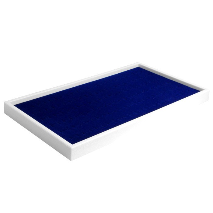 Blue Foam 72 Slot Jewelry Ring Tray Liner Insert