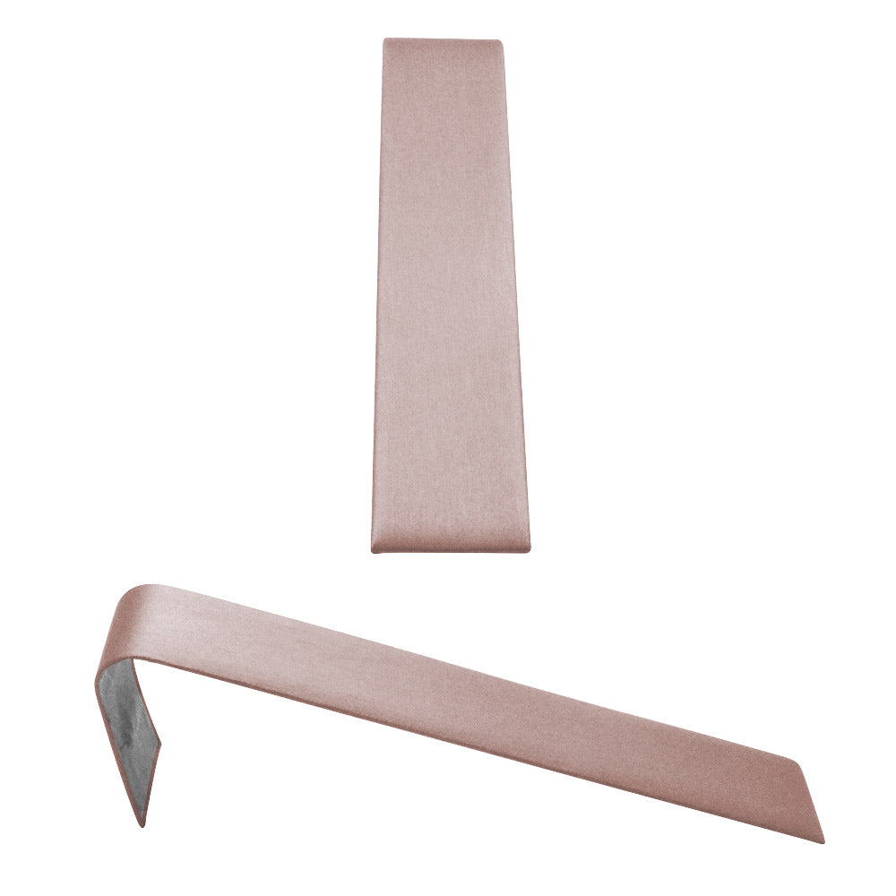 Pink Champagne Leatherette Jewelry Bracelet / Watch Display Ramp