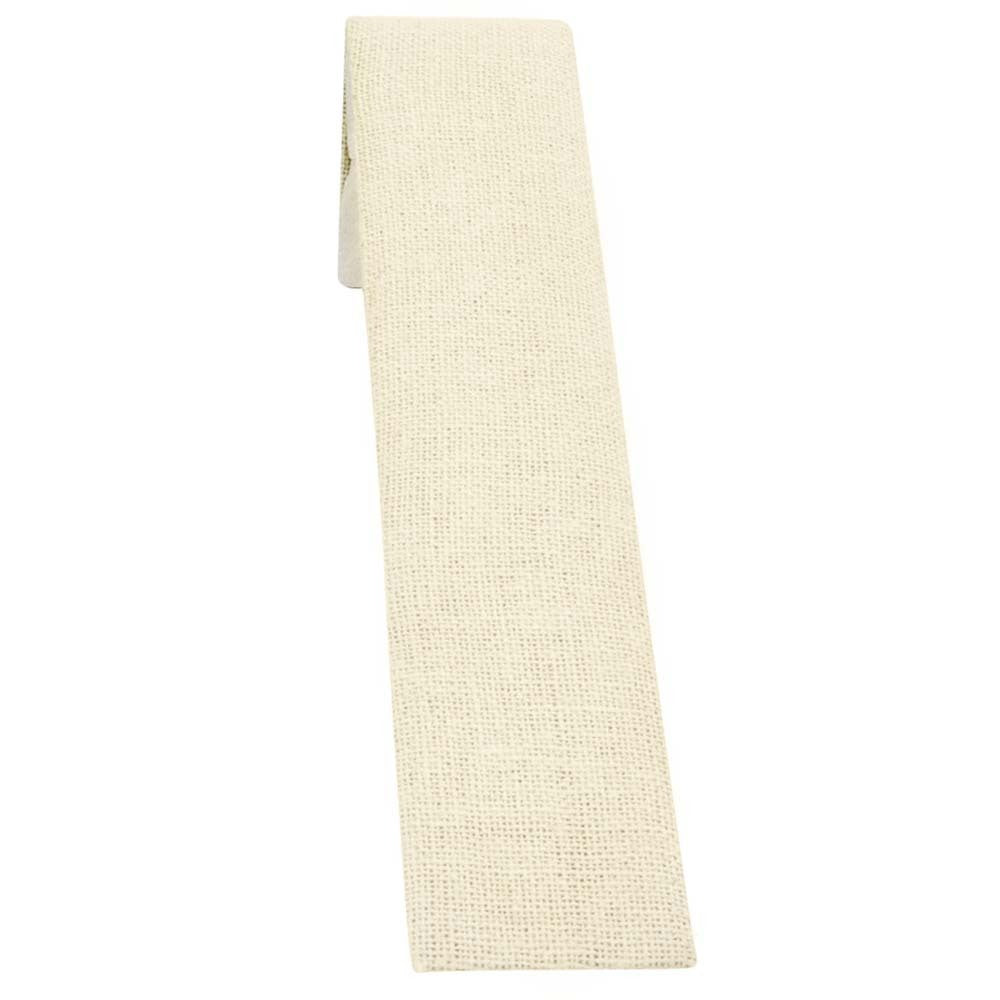 Tan Linen Jewelry Bracelet / Watch Display Ramp