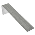 Grey Linen Jewelry Bracelet / Watch Display Ramp