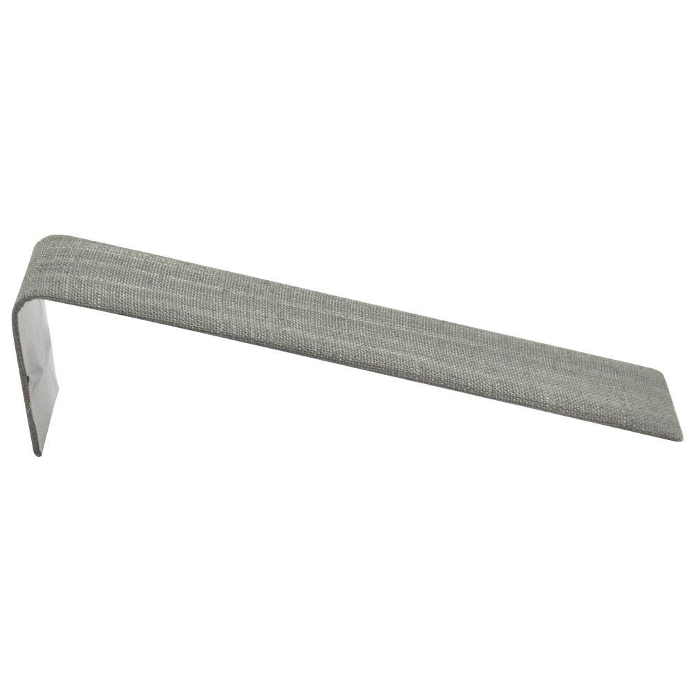 Grey Linen Jewelry Bracelet / Watch Display Ramp