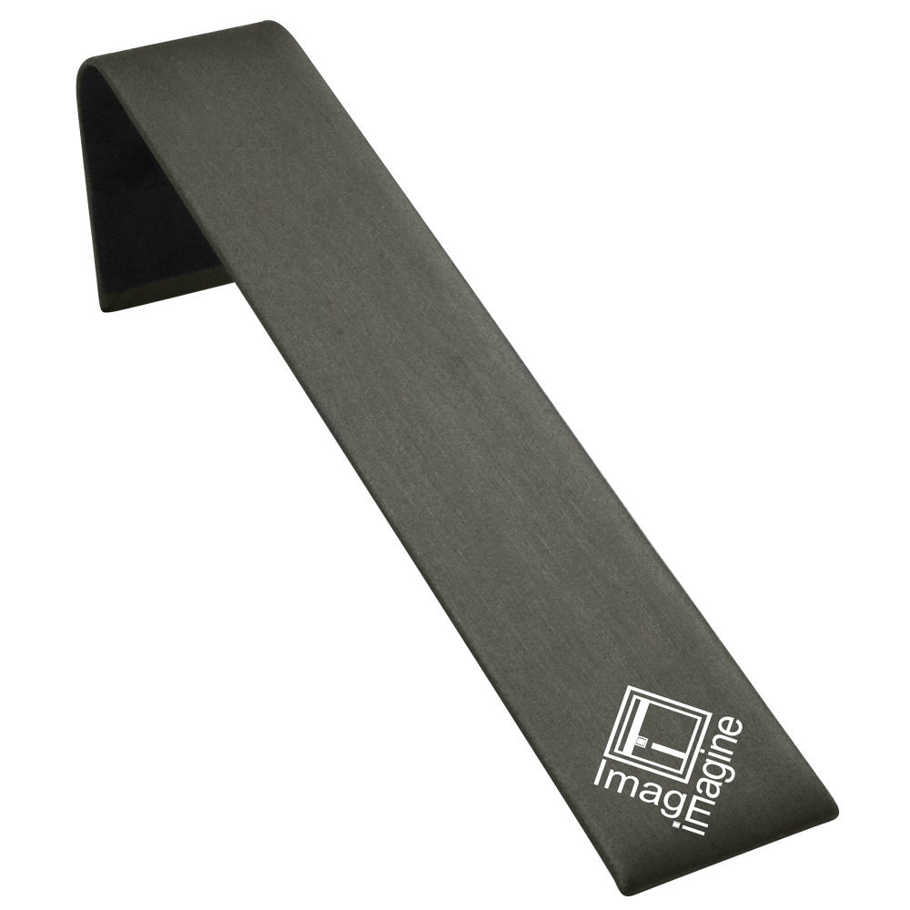 Steel Grey Leatherette Jewelry Bracelet / Watch Display Ramp