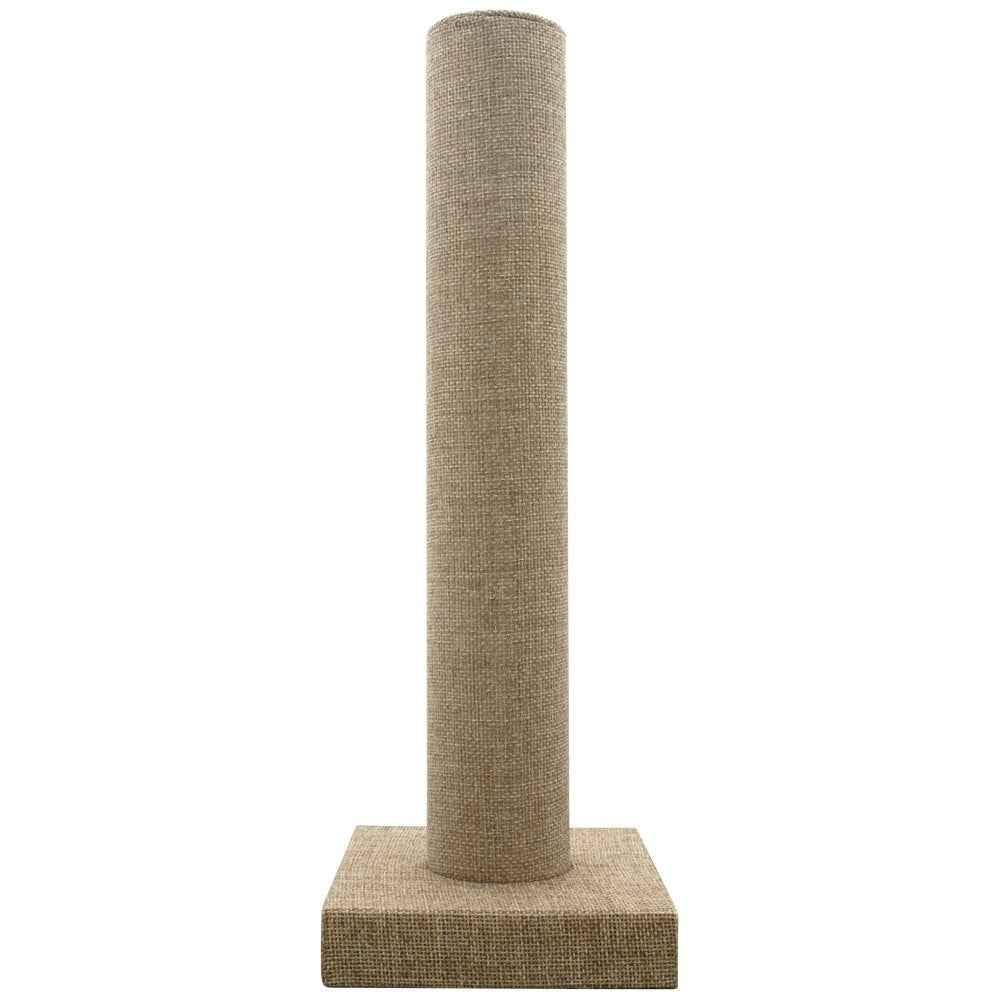 Brown Burlap Jewelry Bangle / Bracelet Display Bar