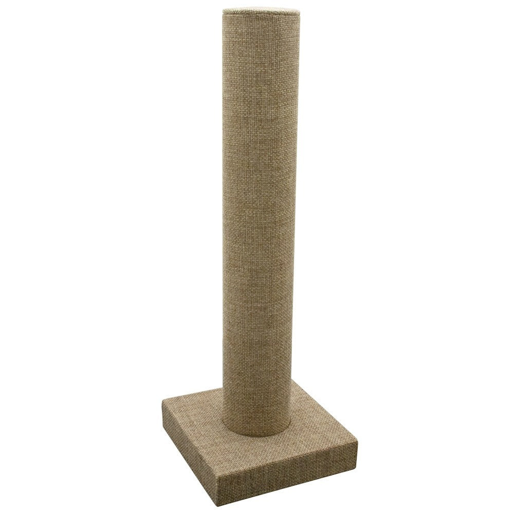 Brown Burlap Jewelry Bangle / Bracelet Display Bar