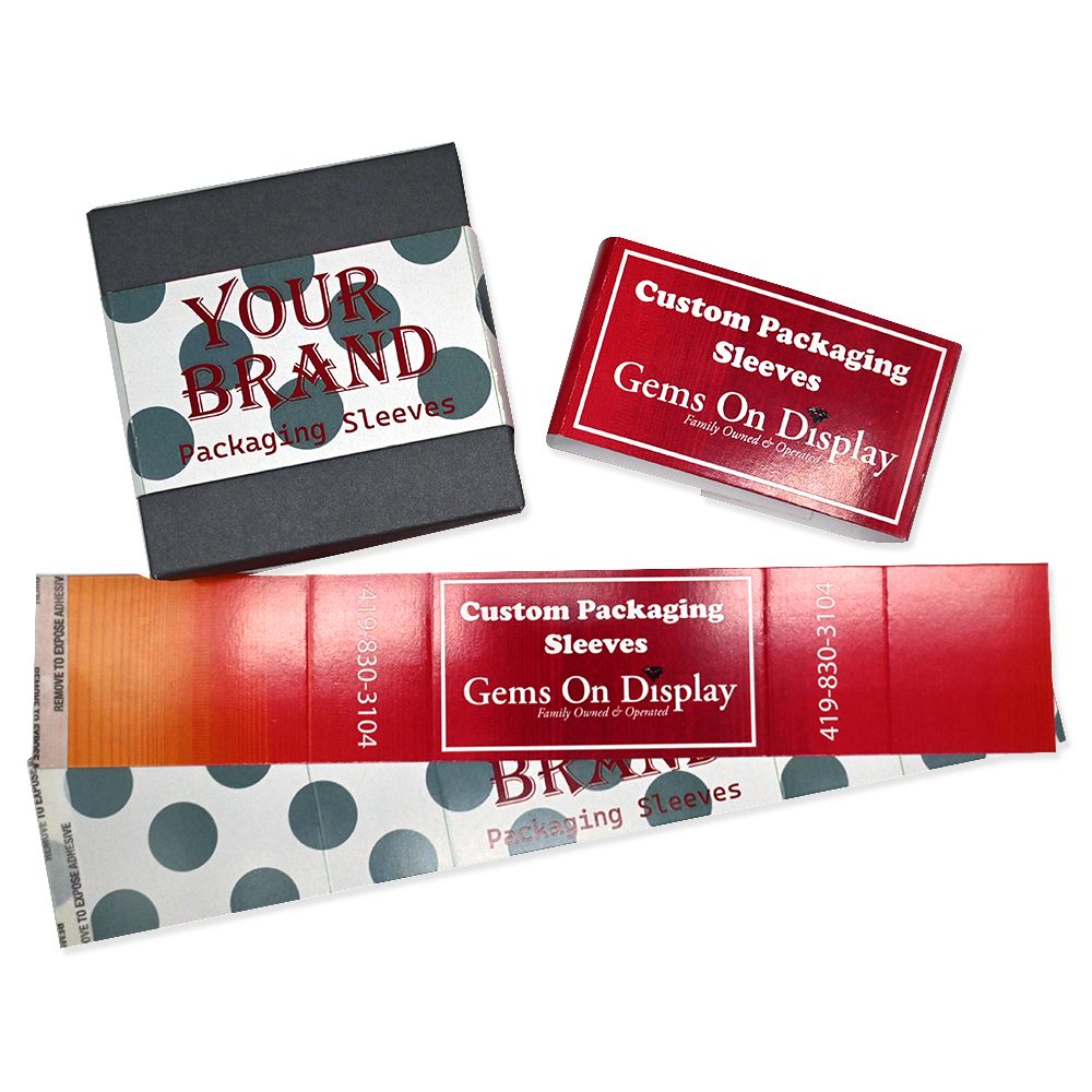 Custom Packaging Sleeve Size #33