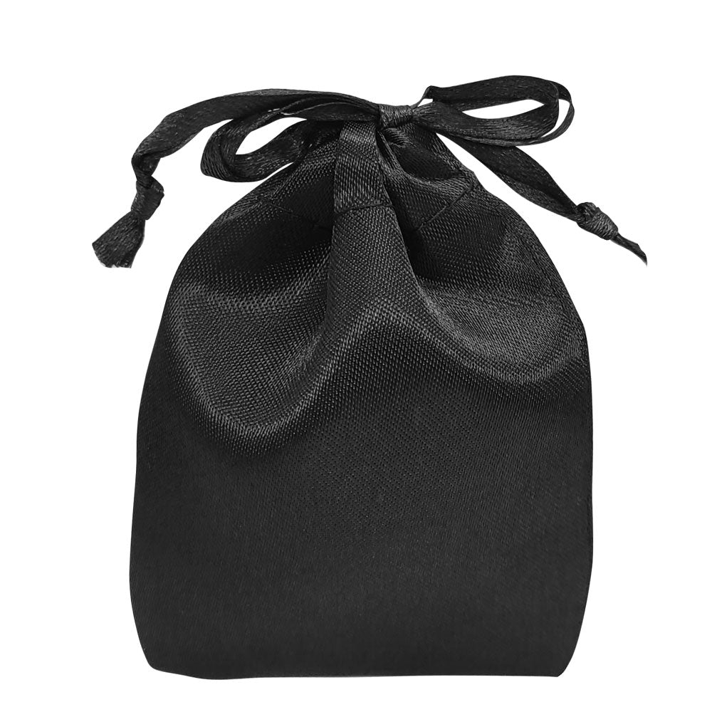 Deluxe Satin Drawstring Pouch 2-1/2" x 3-1/2", 12 Per Pack