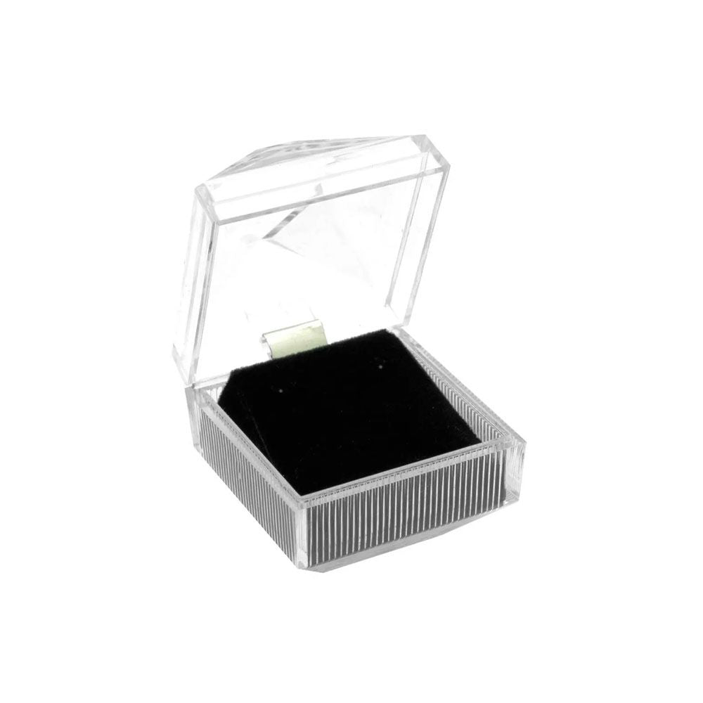 Clear Crystal style Lucite Jewelry Earring Boxes