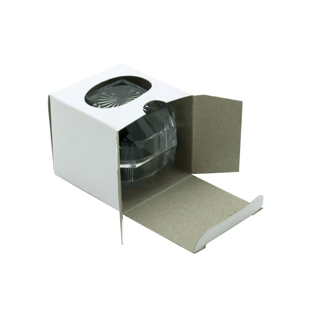 Clear Crystal Style Lucite Jewelry Ring Boxes