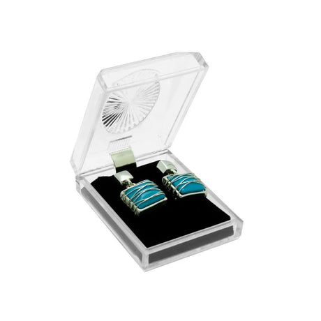 Clear Crystal Style Jewelry Pendant Boxes