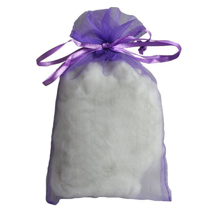 Purple Organza Drawstring Gift Pouches, 4" x 5", 12 Per Pack