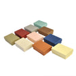 Multi-Color Embossed Fiber Cotton Filled Jewelry Gift Boxes #32