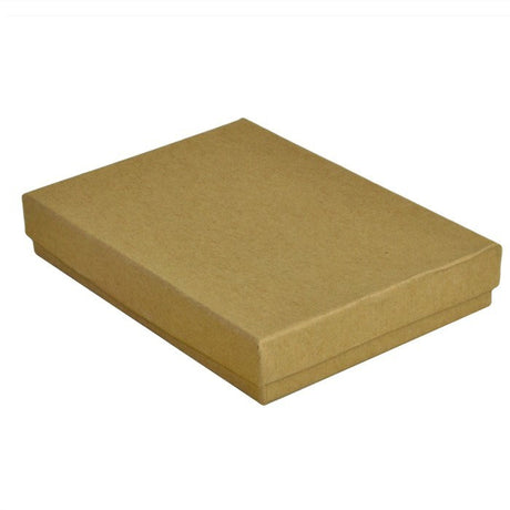 Large Brown Kraft Cotton Filled Packaging Gift Boxes #65