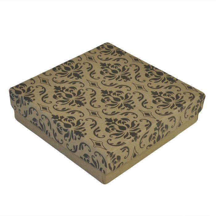 Damask Cotton Filled Box #33