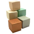 Multi-Color Embossed Fiber Foam Jewelry Ring Insert Gift Boxes