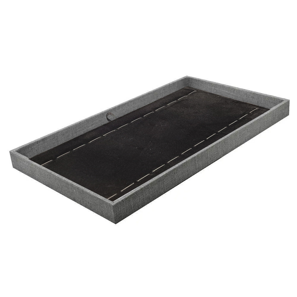 Black Velvet Jewelry Watch / Bracelet Tray Liner Insert, 14-1/8" x 7-5/8"