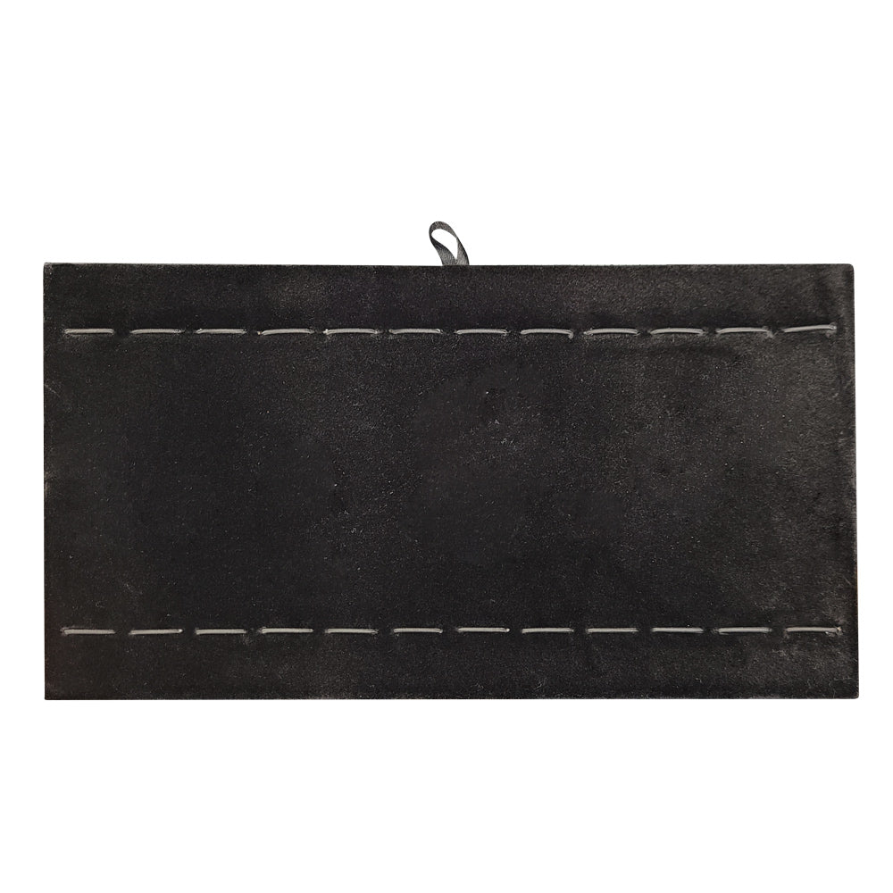 Black Velvet Jewelry Watch / Bracelet Tray Liner Insert, 14-1/8" x 7-5/8"