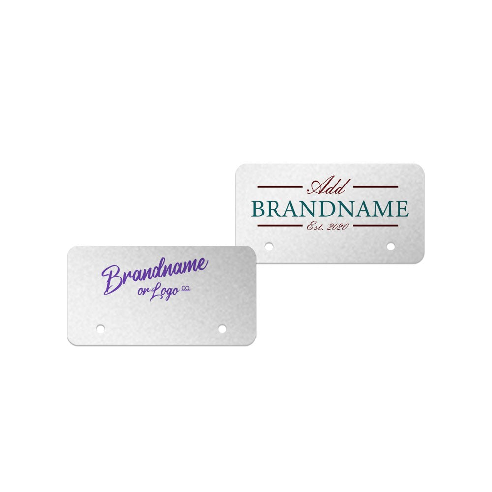 Shimmer Silver Grey Earring Card 1-9/16" x 15/16"