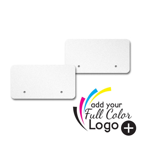 Shimmer White Earring Card 1-9/16" x 15/16"