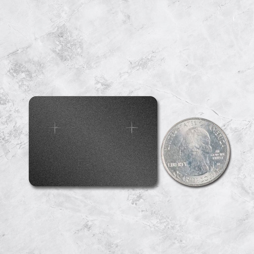 Shimmer Black Earring Card 1-3/4" x 2-1/2"