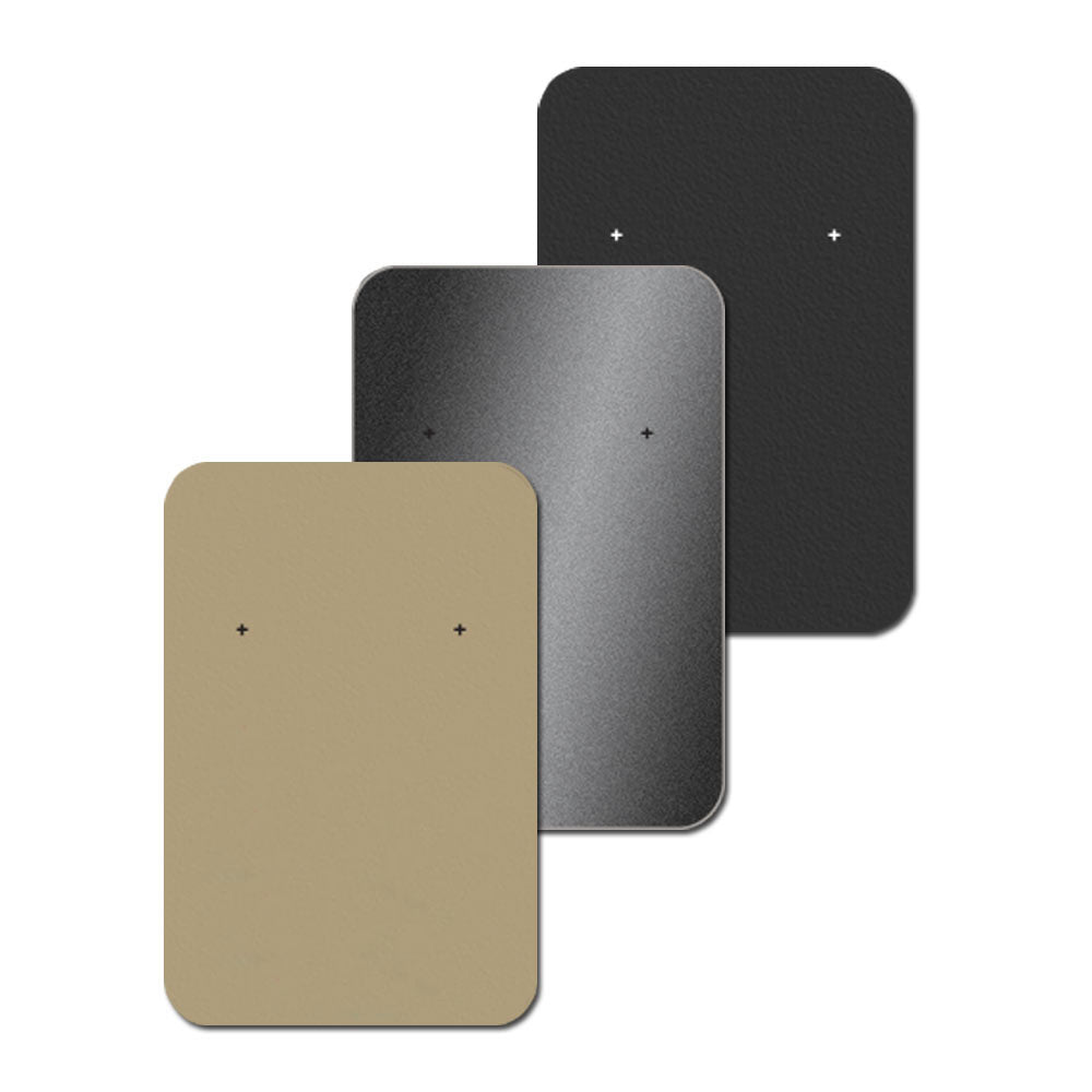 Ivory Card 2" x 3" Rounded Corner