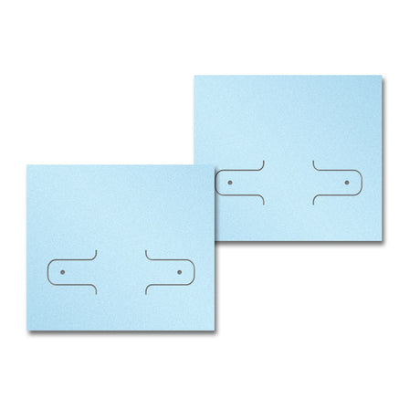 Shimmer Blue Card 2-1/8" x 1-7/8"