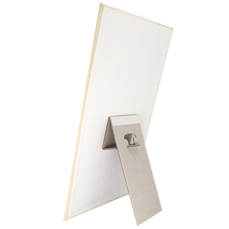 Beige Faux Suede Jewelry Necklace or Chain Display Board