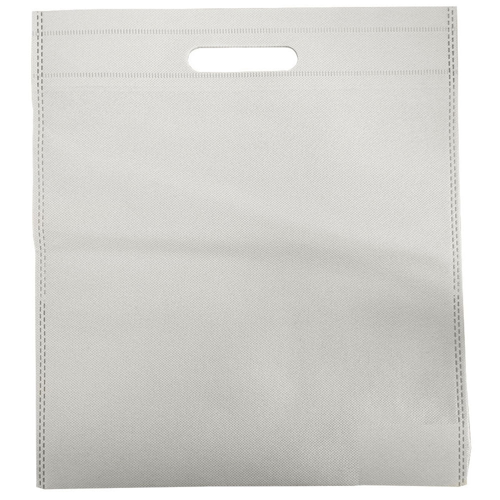 14" x 18" Grey Reusable Handle Gift Grocery Shopping Bags