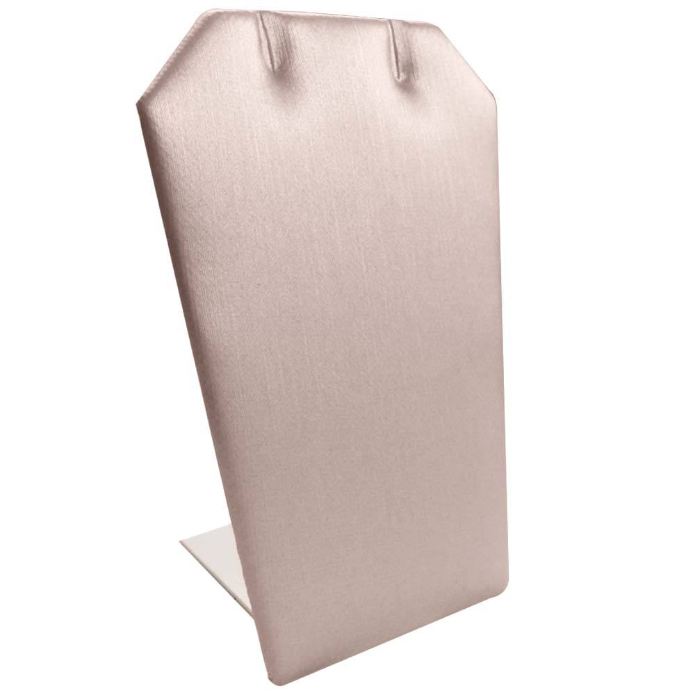 Champagne Pink Leatherette Jewelry Earring / Pendant Stand