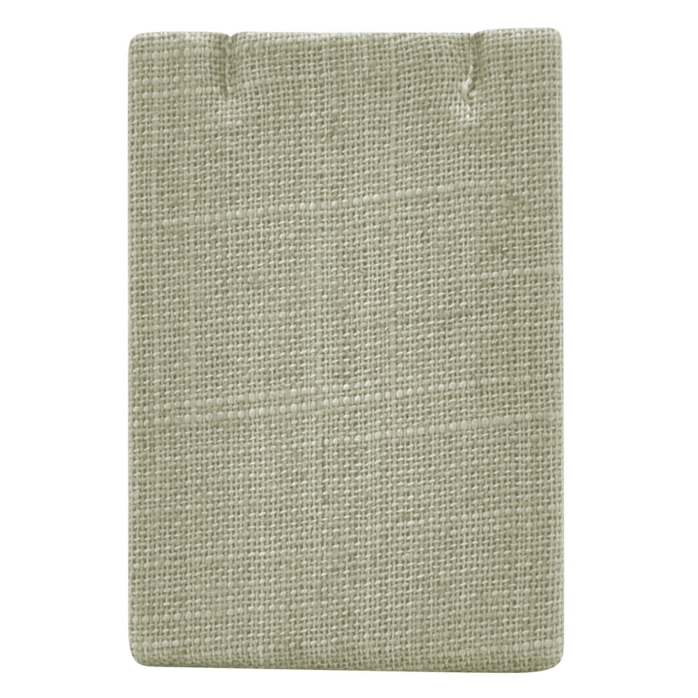 Grey Linen Jewelry Earring / Pendant Stand