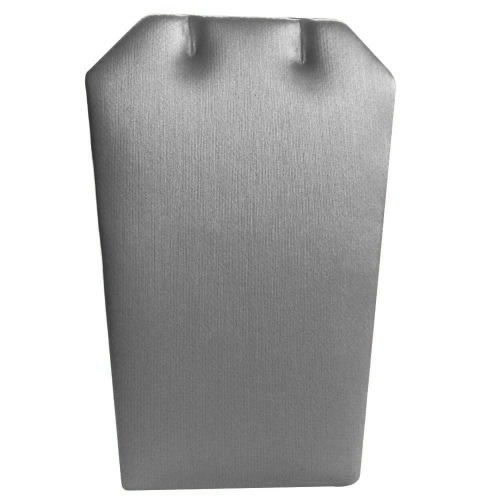 Steel Grey Leatherette Jewelry Earring / Pendant Stand