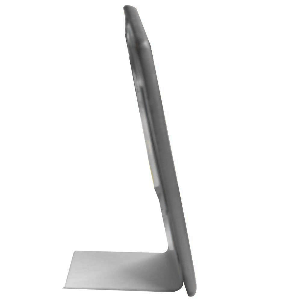 Steel Grey Leatherette Jewelry Earring / Pendant Stand
