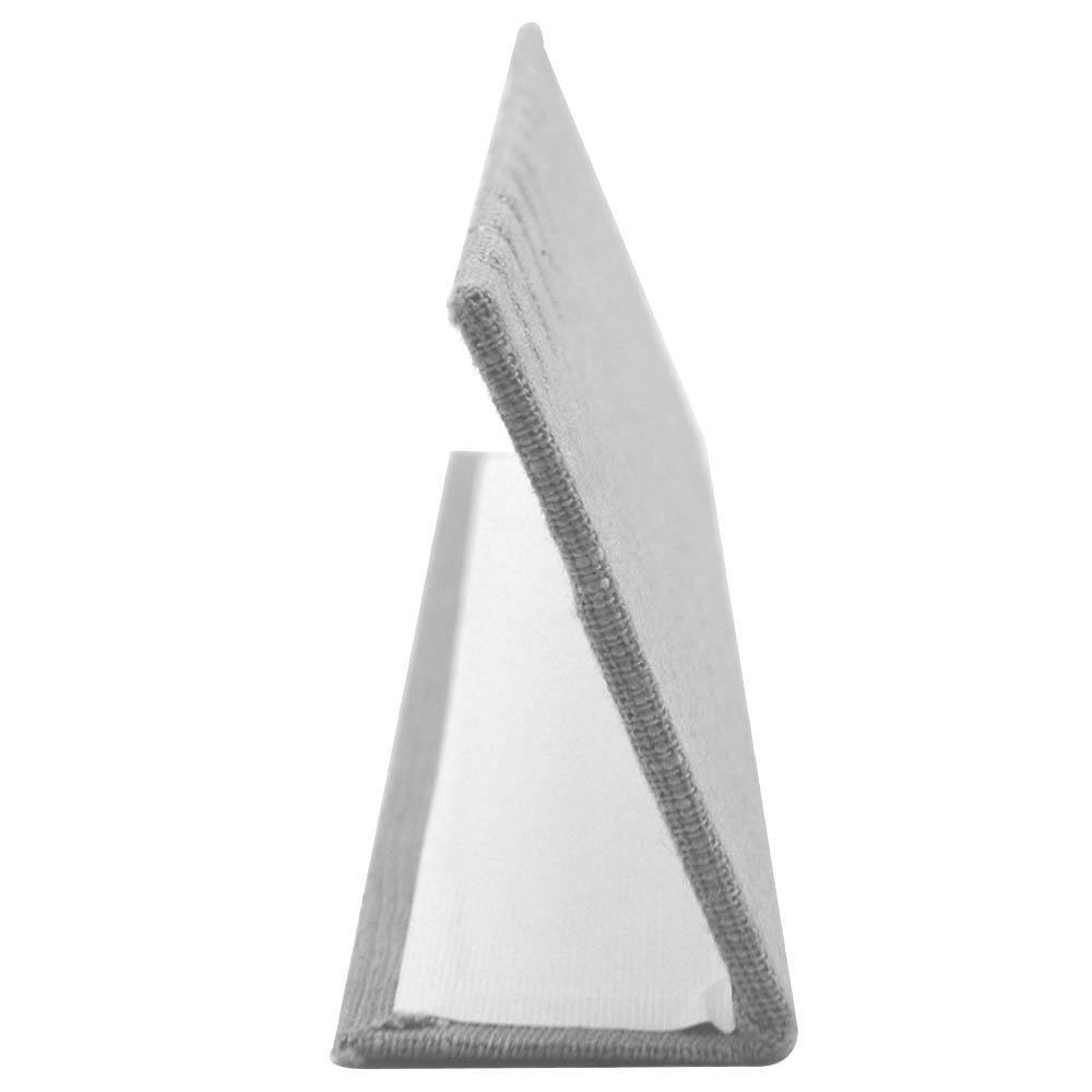 Grey Linen Jewelry Earring / Pendant Stand, Holds 6 Pairs