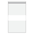4" x 6" White Block Plastic Poly Bags