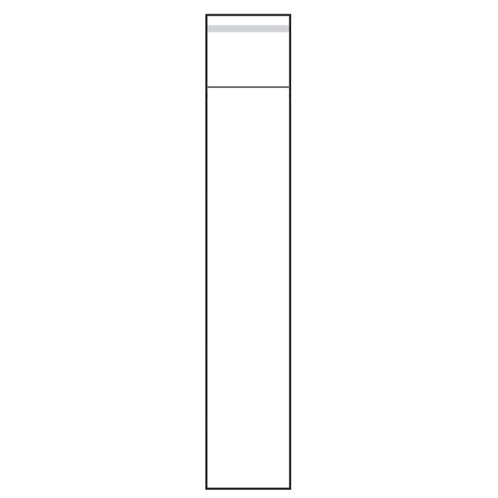 Ultra Clear OPP Bags with Self-Adhesive Seal 2" x 10"