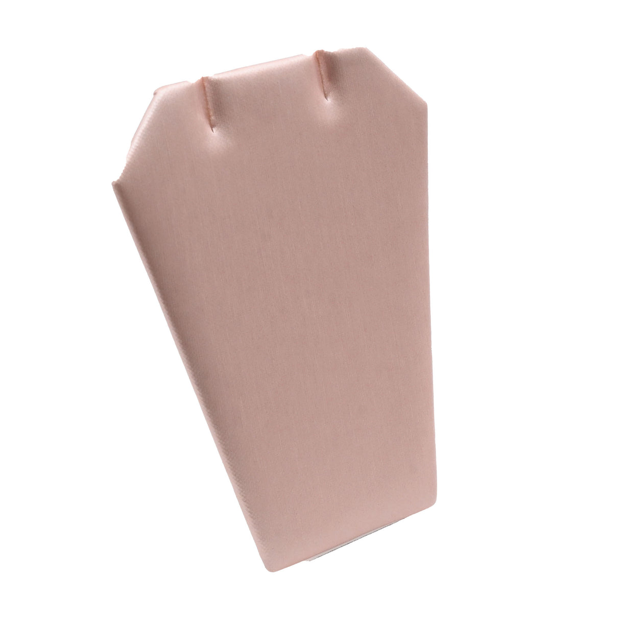 Champagne Pink Leatherette Earring / Pendant Stand - 4-3/4" Tall