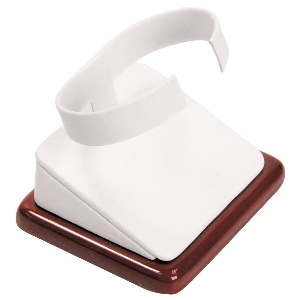 Red Rosewood Jewelry Bangle / Watch Display Holder